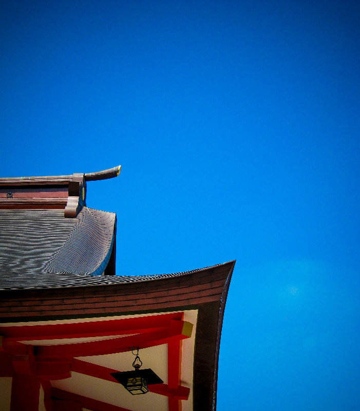 Blue skies in Tokyo