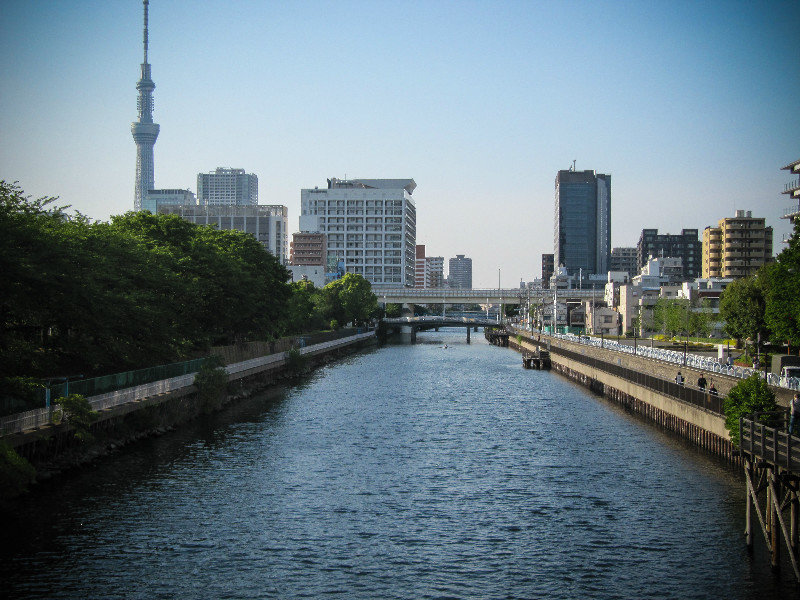 Tokyo Skytree in the distance