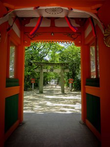 Sumiyoshi shrine in Fukuoka
