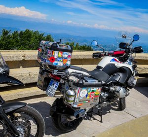 Some serious bikers at Lovcen