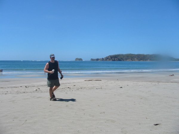 Marc on the beach