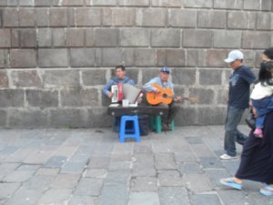 Street Musicians in Quito