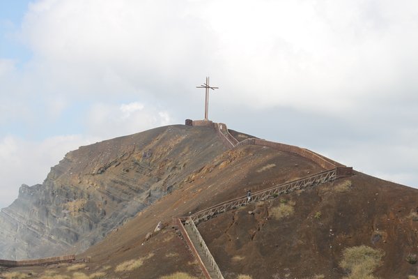 Cross over Masaya Volcano