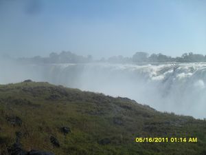 32 Vic Falls from the ground