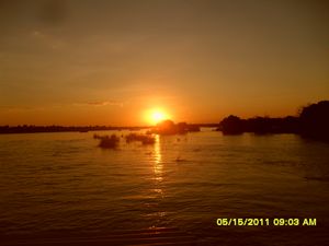 34 Sunset on the Zambezi