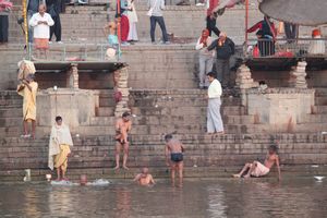 Ganges bathers