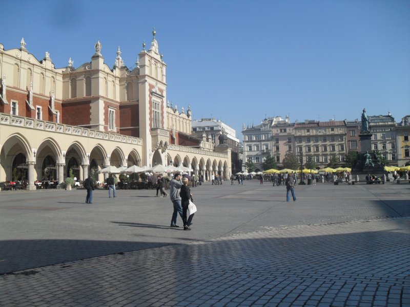 Cloth house in main square of Krakow