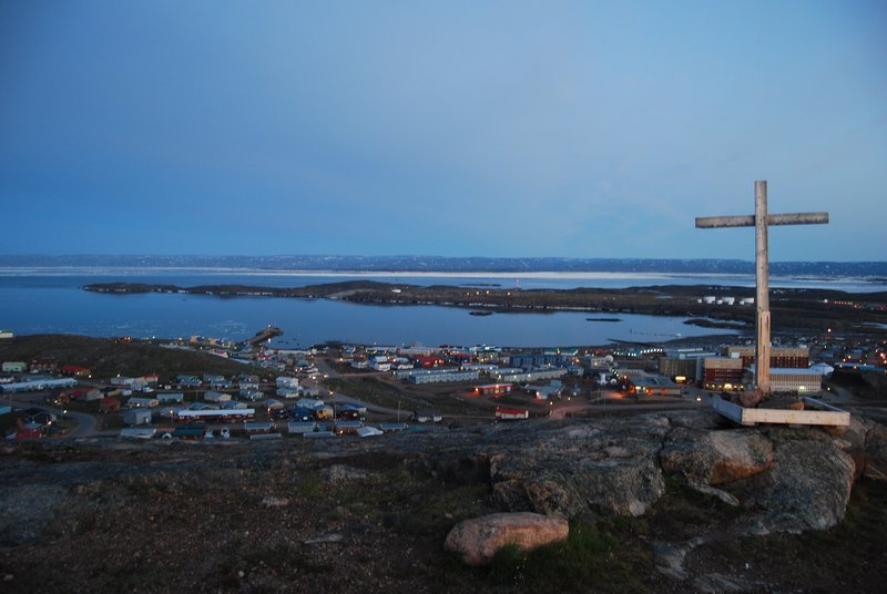View of Iqaluit Taken @1am
