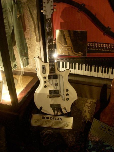 Bob Dylan's Guitar at the Hard Rock Cafe