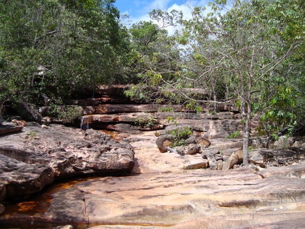 The stream that feeds the cachoeirinha