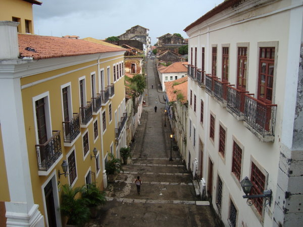 View from the top of the historical center of São Luis