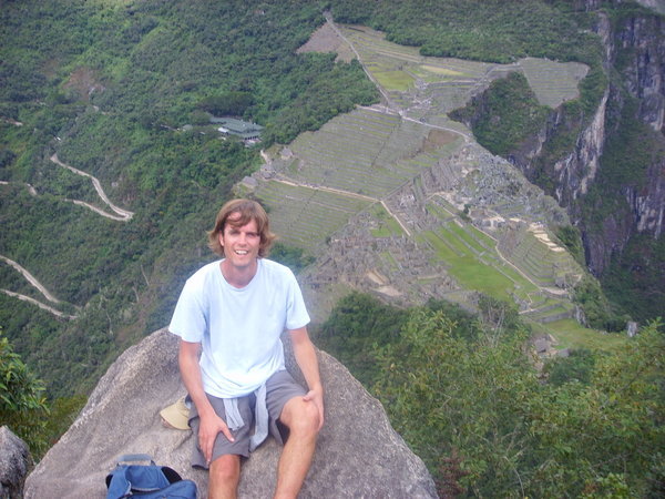 From the top of Waynu Picchu