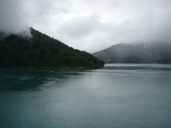 View from the ferry,near Picton