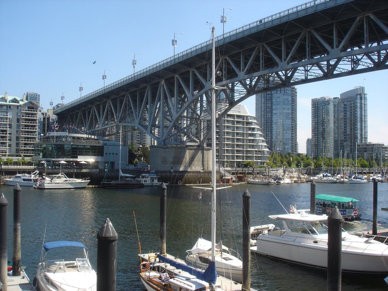 A view from Granville Island