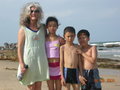 Our new friends - Sally, Peter, Billy from Hanoi