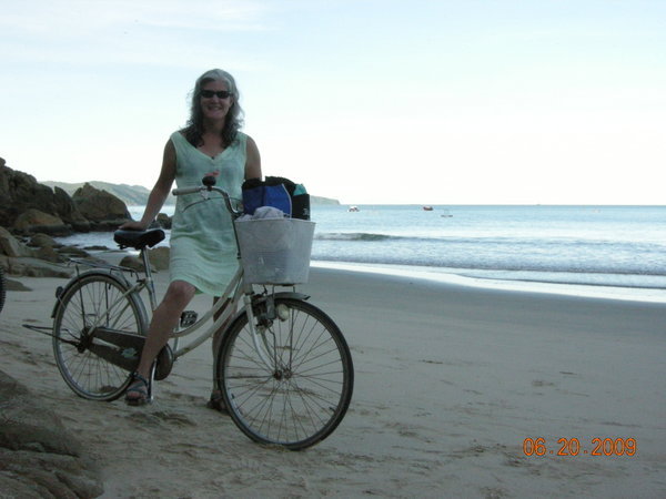 Biking to Quy Hoa beach at the Leper Hospital