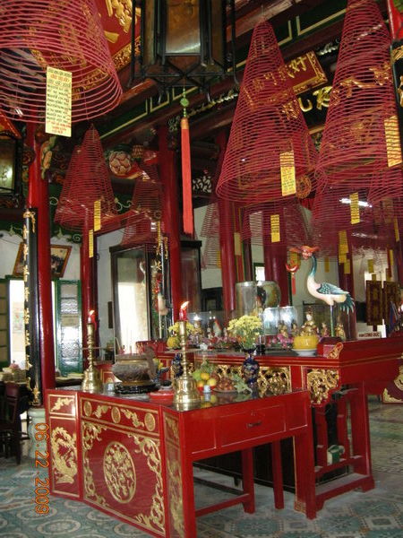 Inside the Assembly Hall of the Fujian Chinese Congregation