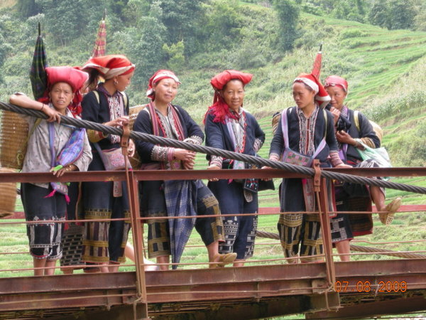 Women of the Red Dzao minority