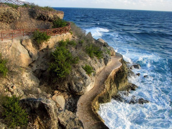 View of Pathway at Punta Sur, Isla Mujeres