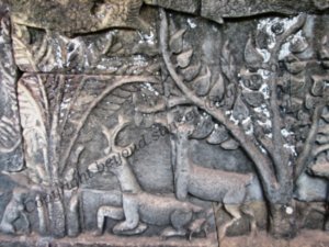 Bayon - bas reliefs