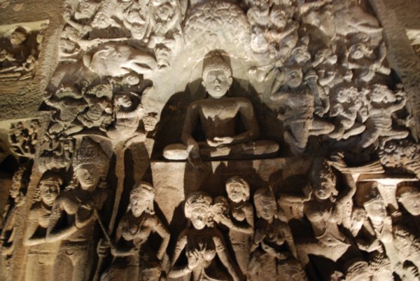 Ajantha - carving