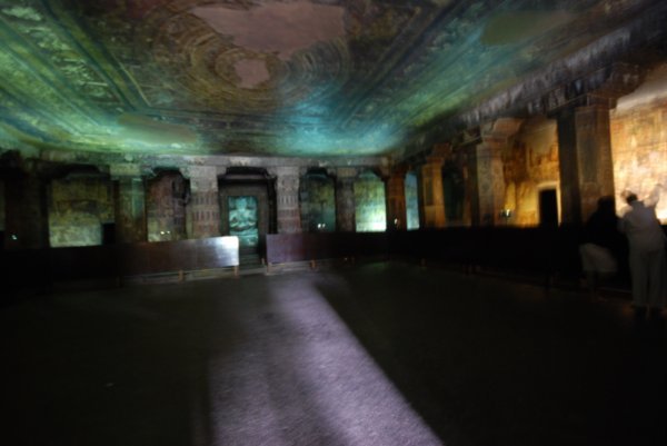 Ajantha - inside cave