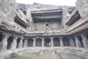 Ellora - another wide view