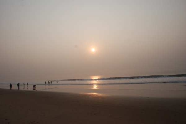 puri morning walk- beach