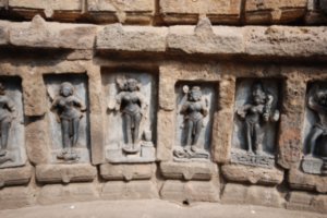 Puri - 64 Yogini temple inside wall