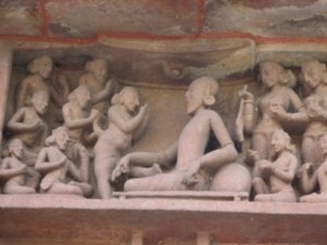 Puri - Megheshwar temple bas relief