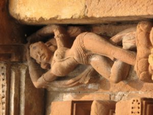 Puri - Megheshwar temple graceful dancer
