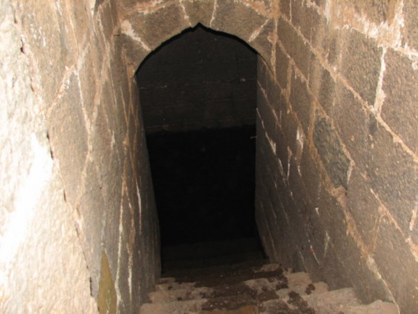 Alibag fort secret escape way- leading under sea