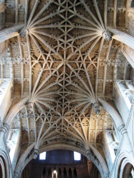 Oxford Christ Church college ceiling