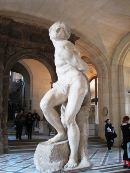 Louvre - Michelangelo's Slave