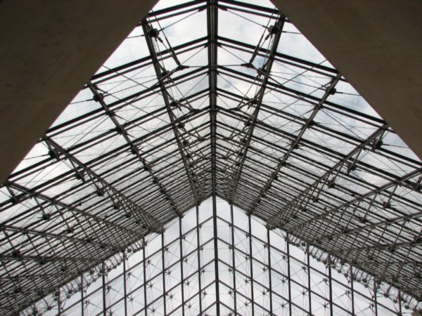 Louvre - the glass pyramid