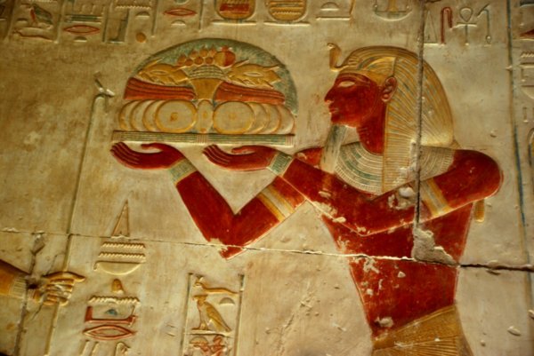 Abydos kings painted in brown