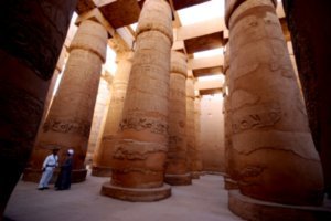 Karnak corridors