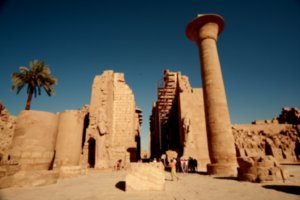 Karnak kiosk of Tahraqa (the pillar)