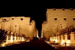 Karnak Sound and light show begins