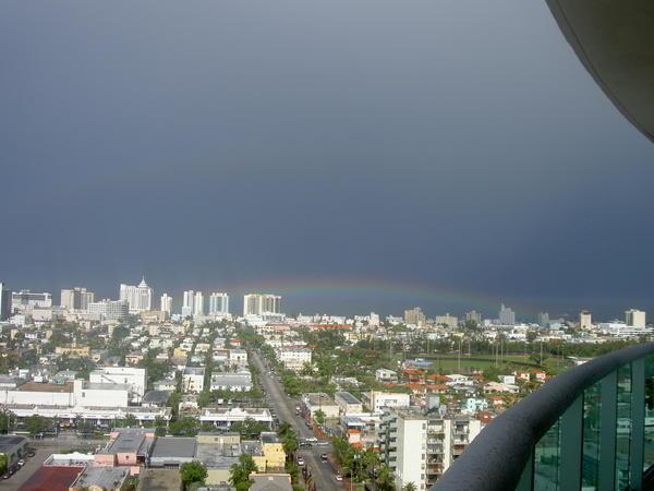 Can you see the rainbows - theres 2 of them!