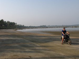 Bike trip to Ngwe Saung Beach