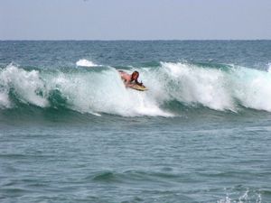 Máncora - body surfing