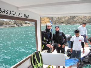 Puerto Lopez - Diving day at Isla de la plata