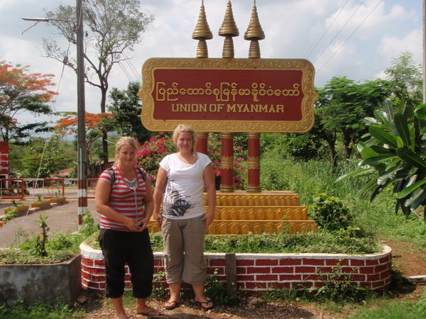 Tuppene paa grensa mellom Thailand og Burma 