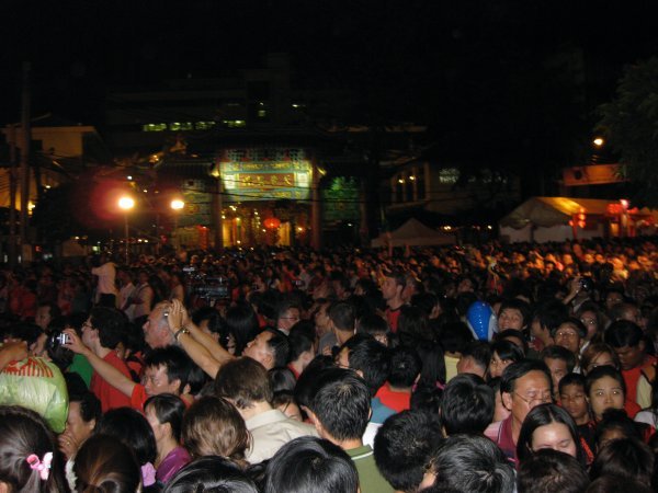 New Year Crowd