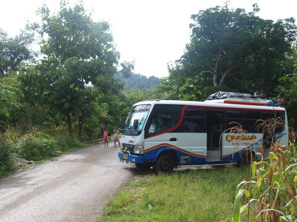Bus - Indonesian side