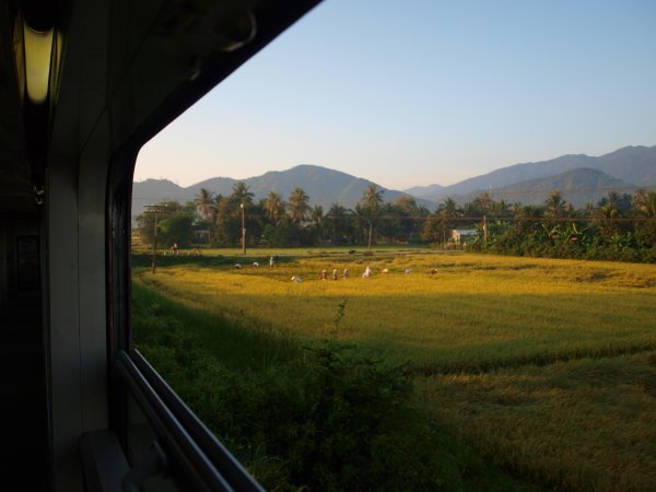 Train from Saigon to Hanoi