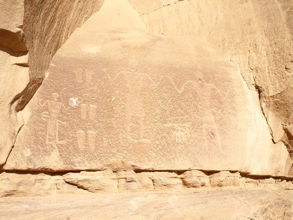 Wadi Rum - petroglyphs