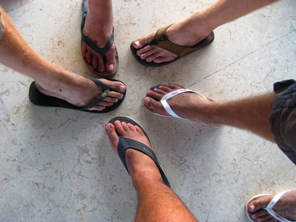 Dirty Jakarta feet