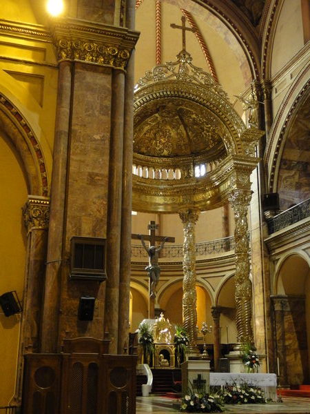 Inside the New Cathedral - Cuenca